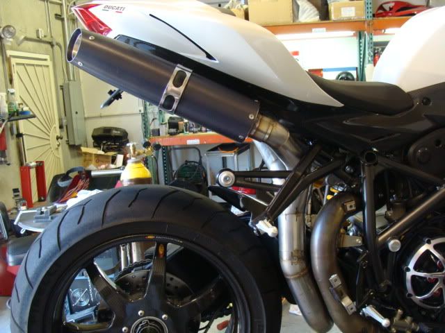 ducati streetfighter exhaust